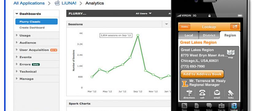 Sagarsoft’s™ Mobile Strategy for LiUNA – Cohesion & Value Creation for America’s Labor Force