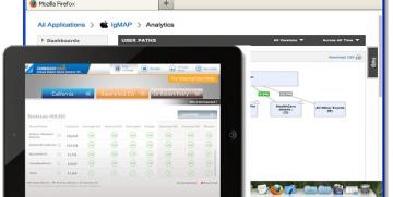 Baxter’s IGMap Sales Tool & Sagarsoft’s™ Mobile Design, Development Expertise